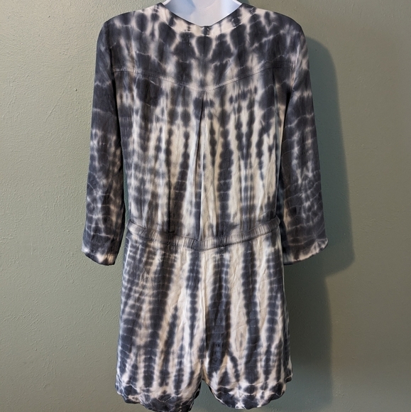 Cloth & Stone Tie Dye Long Sleeve Romper Size S - Picture 6 of 9